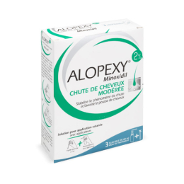Alopexy 2% Solution pour application cutanée - 3x60ml