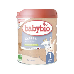 Babybio Caprea 1 Lait 1er âge au lait de chèvre BIO - 900g
