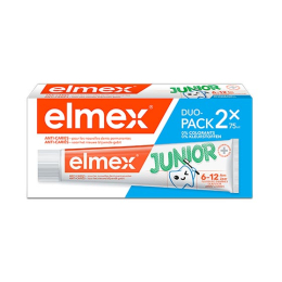 Elmex Dentifrice Anti-caries Professional Junior 6-12 ans - 2 x 75 ml