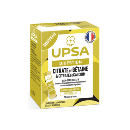 UPSA Citrate de Bétaïne & Citrate de Calcium - 10 sticks