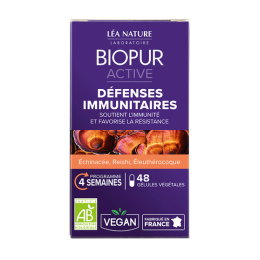 BIOPUR Active Défenses immunitaires BIO - 48 gélules végétales