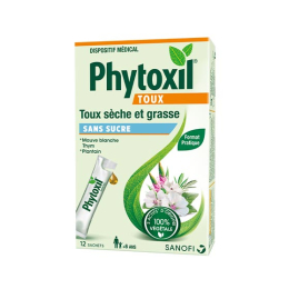Phytoxil sirop toux sans sucre - 12 sachets