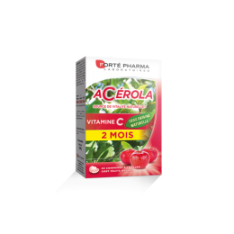 Forté Pharma Acérola goût fruits rouges - 60 comprimés