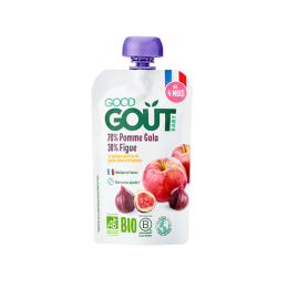 Good Goût Gourde de Fruits BIO Pomme Figue - 120g