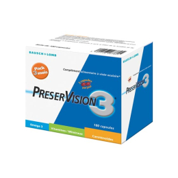 Bausch & Lomb Preservision 3 - 180 capsules