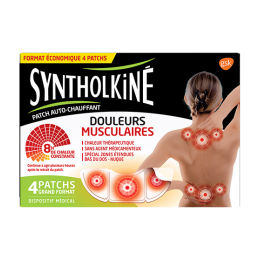 Syntholkiné Patch chauffant grand format - x4