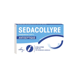 Sedacollyre 0.025% Collyre - 10 unidoses