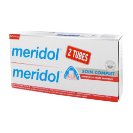 Meridol Dentifrice Soin Complet Dents Sensibles - 2x75ml