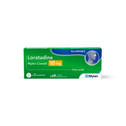 Loratadine 10mg - 7 Comprimés