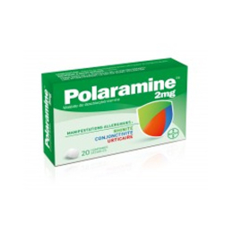 Polaramine 2mg - 20 comprimés