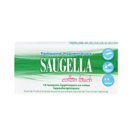 Saugella Cotton Touch Tampons Hygiéniques normal - 16 tampons