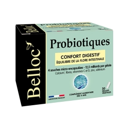 Probiotiques confort digestif - 30 gélules