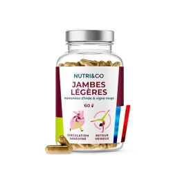 Nutri & Co Jambes légères - 60 gélules