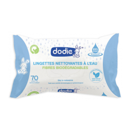 Dodie Lingettes nettoyantes à l’eau Dermo-apaisante– x70