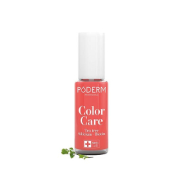 Poderm Color Care Vernis à ongles Teinte Rose Corail - 8ml