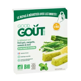 Good Goût Baby Le bâtonnet vert BIO - 6 unités