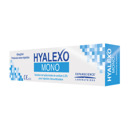 Hyalexo Mono 2% Seringue préremplie d'acide hyaluronique - 1 seringue de 3ml