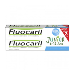 Fluocaril Dentifrice Junior Gel Bubble Gum 145mg - 2x75ml