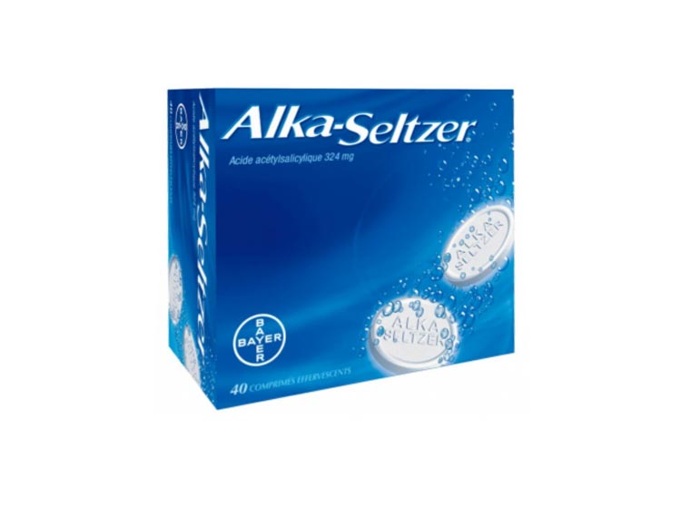 Alka Seltzer - 40 comprimés effervescents
