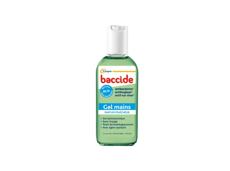 Baccide Gel hydro-alcoolique Fraîcheur - 100 ml