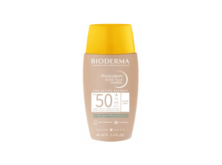 Bioderma Photoderm Nude Touch SPF 50+ Teinte claire - 40 ml
