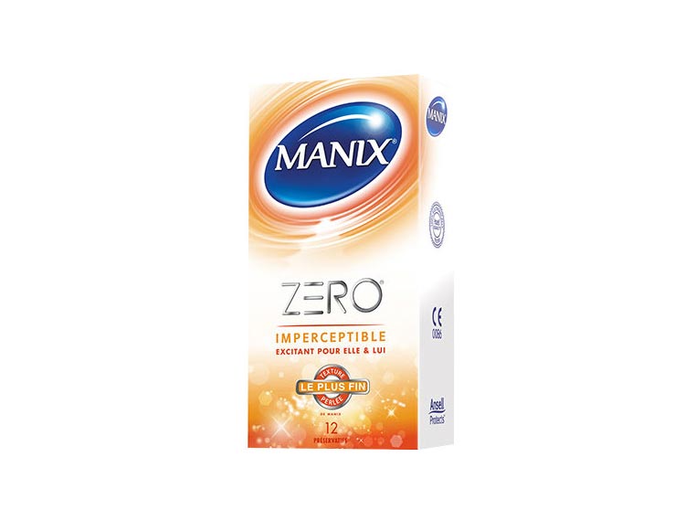 Manix Zero Excitant - 12 préservatifs