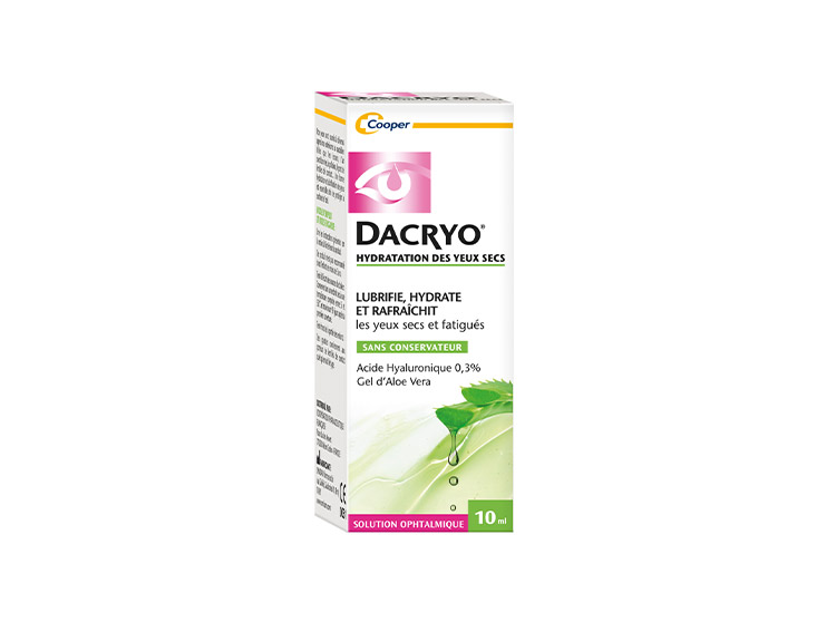 Dacryo Hydratation des yeux secs - 10 ml