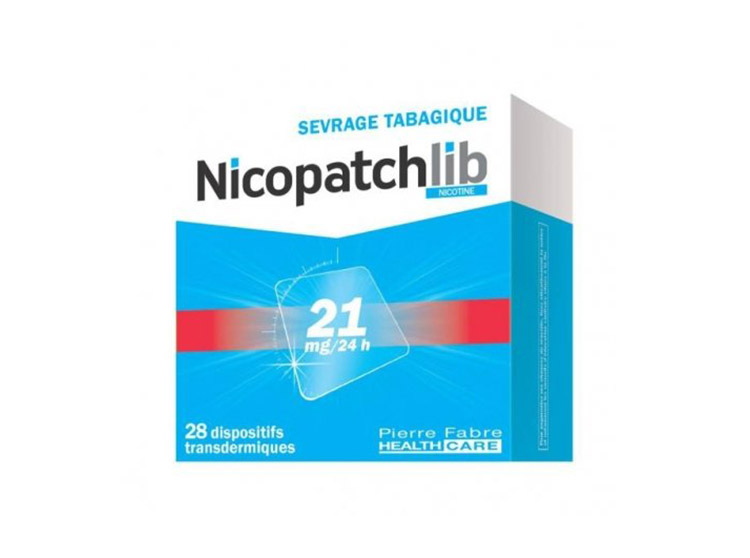 Nicopatchlib 21mg/24h - 28 patchs