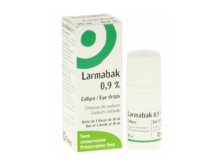Thea Larmabak 0,9% collyre - 10ml