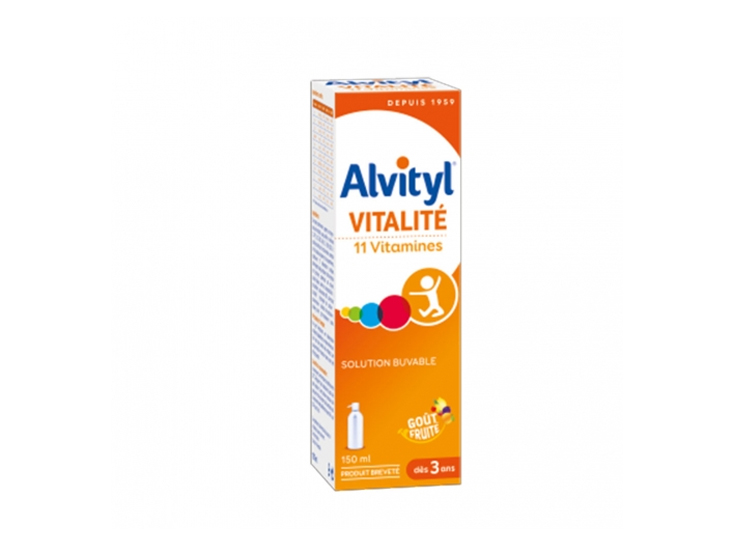 Alvityl Vitalité 11 vitamines dès 3 ans - 150ml
