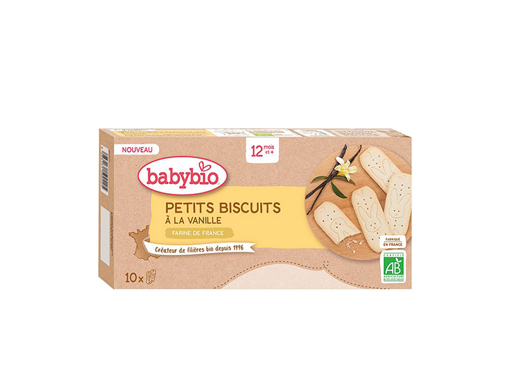 BabyBio Petits Biscuits  A La Vanille BIO - 160g