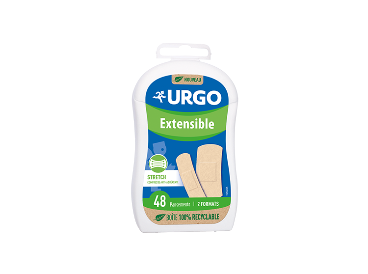 URGO extensible Pansement protecteur - 48 pansements
