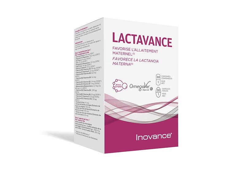 Inovance Lactavance - 30 Comprimés + 30 Capsules
