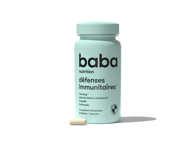 Baba Nutrition Défenses Immunitaires - 60 gélules