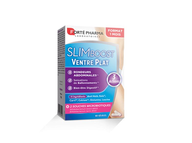 Forte Pharma Slimboost ventre plat - 60 gélules