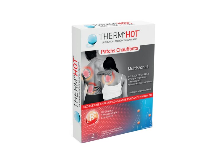 Bausch & Lomb Therm'Hot - Patchs chauffants multi-zones - x2