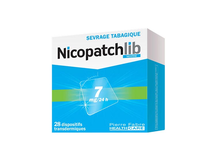 Nicopatchlib 7mg/24h - 28 patchs