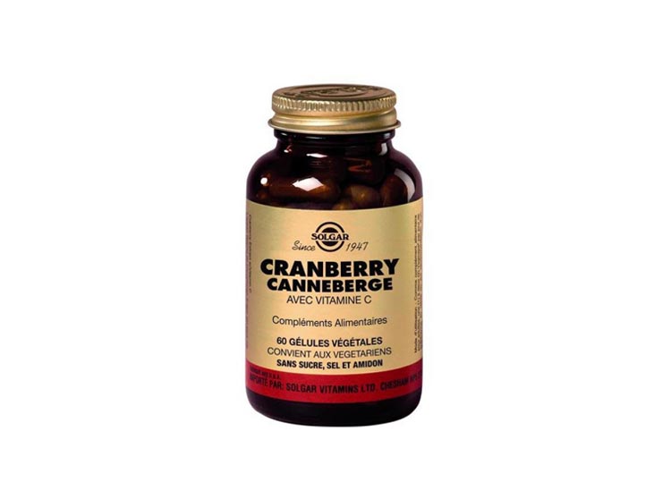 Solgar Cranberry 400mg - 60 Gélules
