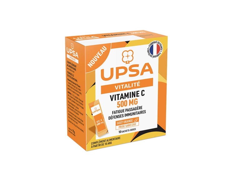 UPSA Vitamine C 500 mg - 10 sticks