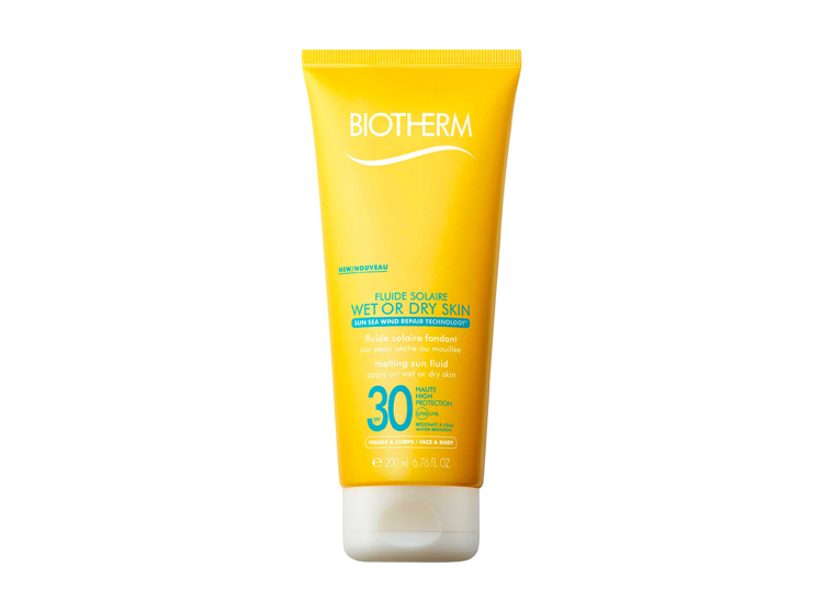Biotherm Fluide solaire wet or dry skin spf30 - 200ml