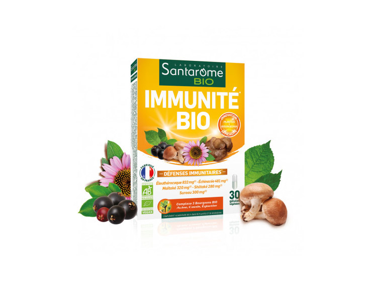 Santarome Immunité BIO - 30 gélules