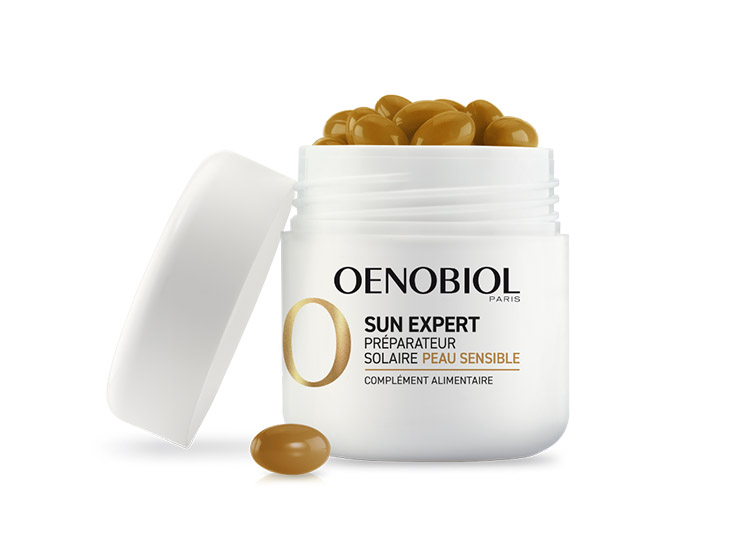 Oenobiol Sun expert Préparateur solaire Peau sensible - 30 capsules