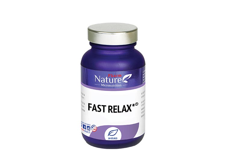 Pharm Nature Micronutrition Fast Relax - 30 gélules