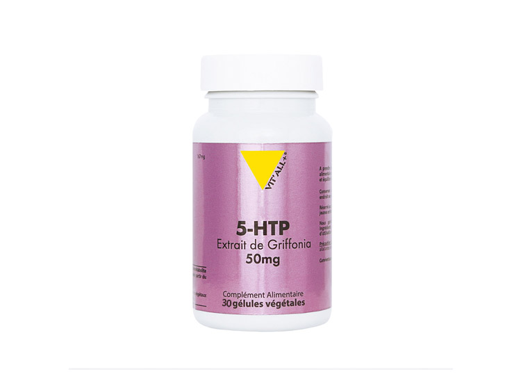 Vit'All+ 5-HTP Extrait de Griffonia 50mg - 30 gélules