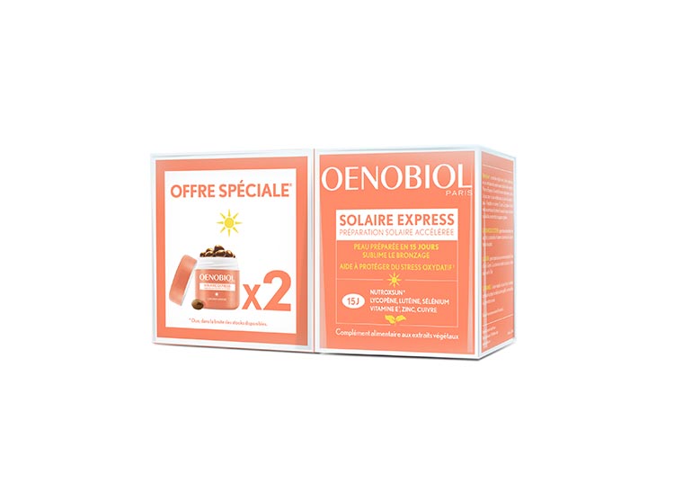 Oenobiol Solaire Express - 2x15capsules
