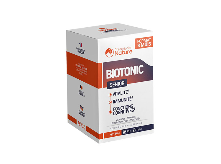 Prescription Nature Biotonic Sénior - 90 gélules