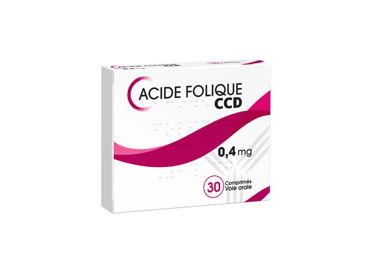 Acide Folique 0,4mg - 90 comprimés