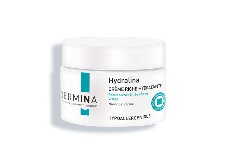 Dermina Hydralina Crème riche hydratante - 50ml