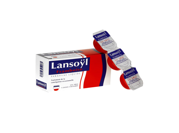 Lansoyl gelée framboise 15g - 9 doses