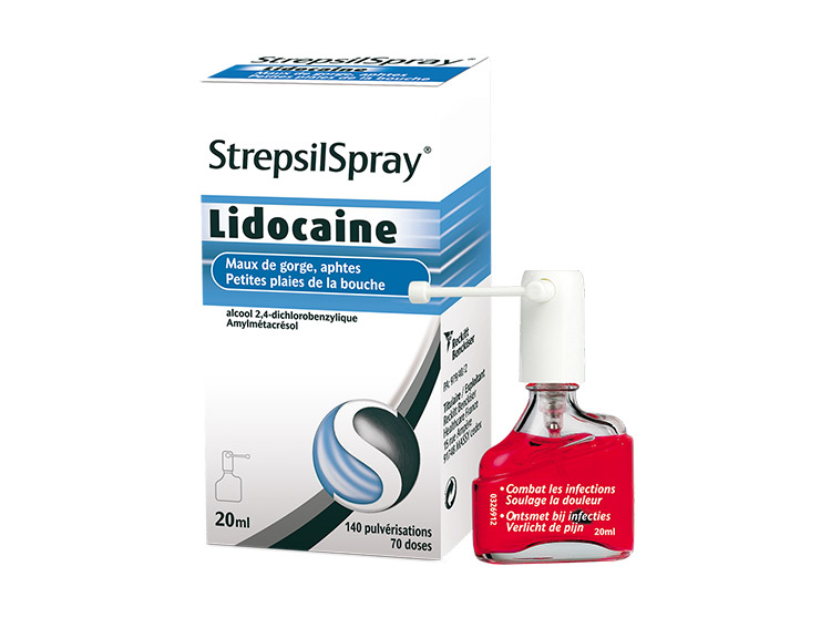 StrepsilSpray Lidocaine collutoire - 20ml